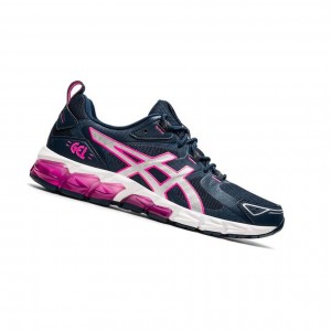 Basket Asics GEL-QUANTUM 180 6 Femme Bleu Marine | RGTQ84607