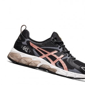 Basket Asics GEL-QUANTUM 180 Femme Noir Rose Doré | RPSI72059