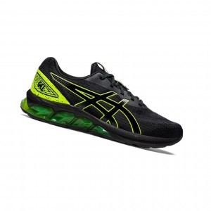 Basket Asics GEL-QUANTUM 180 VII Homme Noir Jaune | DSUW91286