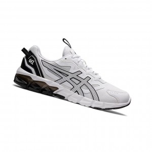 Basket Asics GEL-QUANTUM 90 Femme Blanche Noir | PXWA10653