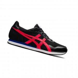 Basket Asics TIGER RUNNER Homme Noir Rouge | VYEC10895