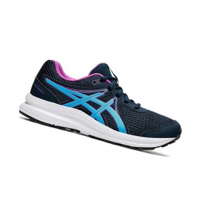 Chaussure Running Asics CONTEND 7 GS Enfant Bleu | HWBP58397