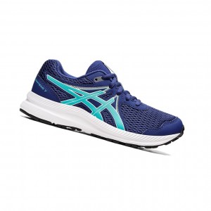 Chaussure Running Asics CONTEND 7 GS Enfant Bleu | VGOC86231