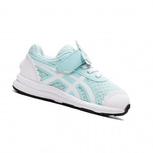 Chaussure Running Asics CONTEND 7 TODDLER Enfant Bleu Blanche | EQYZ58709