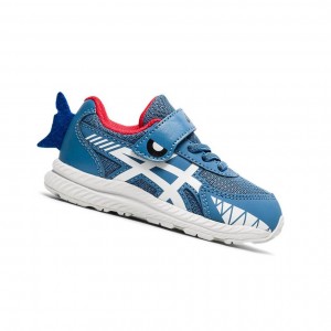 Chaussure Running Asics CONTEND 7 TS Enfant Bleu | UEBC57693