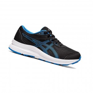 Chaussure Running Asics CONTEND 8 GS Enfant Noir Bleu | UPAR03786