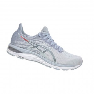 Chaussure Running Asics GEL-CUMULUS 21 Knit Femme Grise Clair | AGUF03124