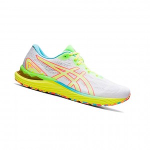 Chaussure Running Asics GEL-CUMULUS 23 Homme Blanche | TJRL68201