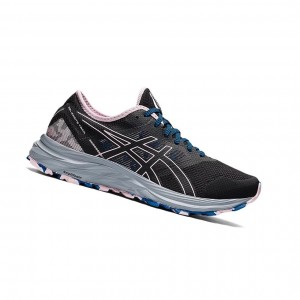 Chaussure Running Asics GEL-EXCITE TRAIL Femme Noir Rose | EIAV13849