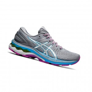 Chaussure Running Asics GEL-KAYANO 27 Femme Grise | ZSFH87205