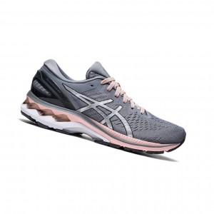 Chaussure Running Asics GEL-KAYANO 27 Femme Grise | FLCW51042