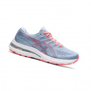 Chaussure Running Asics GEL-KAYANO 28 GS Enfant Bleu Clair | VQXP74609