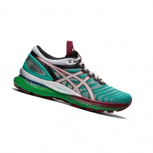 Chaussure Running Asics GEL-NIMBUS 22 Femme Vert | GORZ90417