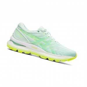 Chaussure Running Asics GEL-NIMBUS 22 Femme Menthe | QHTR08712