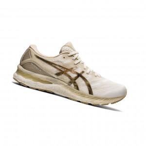 Chaussure Running Asics GEL-NIMBUS 23 EARTH DAY Homme Blanche | AXCB69342