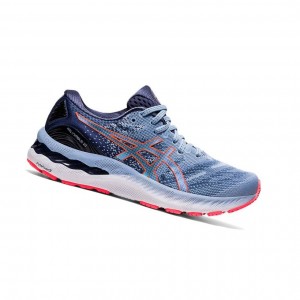 Chaussure Running Asics GEL-NIMBUS 23 Femme Bleu Clair | TXWB60412