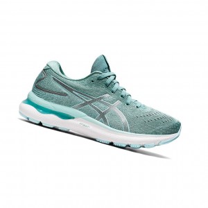 Chaussure Running Asics GEL-NIMBUS 24 (D) Femme Bleu | OXLF14509