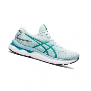 Chaussure Running Asics GEL-NIMBUS 24 Femme Soothing Sea / Sea Glass | DQGH05678