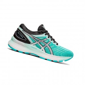 Chaussure Running Asics GEL-NIMBUS LITE Femme Turquoise | XTHG64192