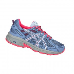 Chaussure Running Asics GEL-Venture 6 GS Enfant Bleu Clair | EZCR31826