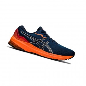 Chaussure Running Asics GT-1000 11 Homme Bleu Orange | KVTI98704