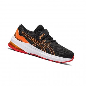 Chaussure Running Asics GT-1000 11 PS Enfant Grise Rouge | XPZT24153