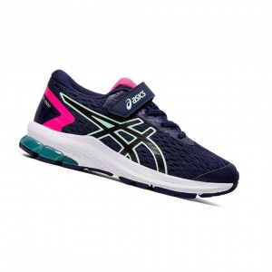 Chaussure Running Asics GT-1000 9 GS Enfant Bleu Marine | GEKI05896