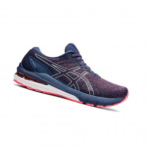 Chaussure Running Asics GT-2000 10 Femme Corail Bleu | WCYK47239