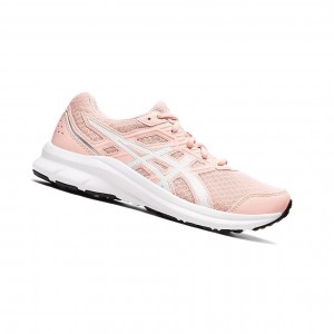 Chaussure Running Asics JOLT 3 GS Enfant Rose Blanche | LSVR62194