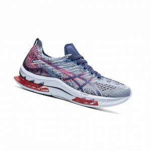 Chaussure Running Asics KINSEI BLAST Femme Bleu | RPGX29805