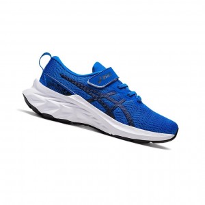 Chaussure Running Asics NOVABLAST 2 PS Enfant Bleu Noir | XGIP54620