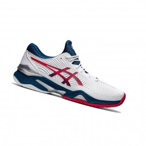 Chaussure Tennis Asics COURT FF Homme Blanche | AGHU93271