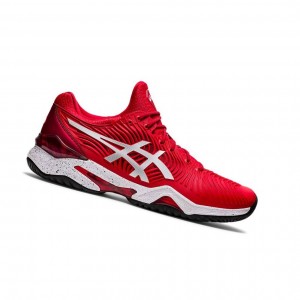 Chaussure Tennis Asics COURT FF Homme Rouge | IOJE08352