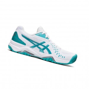 Chaussure Tennis Asics GEL-CHALLENGER 12 Femme Blanche | EVSI28035