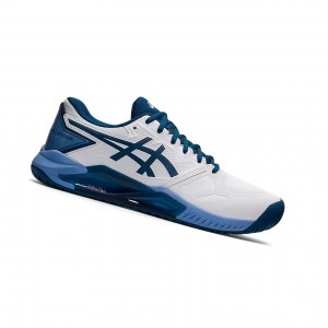 Chaussure Tennis Asics GEL-CHALLENGER 13 Homme Blanche Indigo Clair | EHIS56743