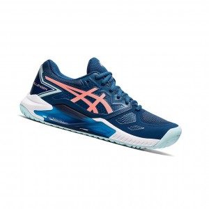 Chaussure Tennis Asics GEL-CHALLENGER 13 Femme Indigo Clair | JVRF86374