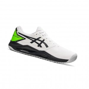 Chaussure Tennis Asics GEL-CHALLENGER 13 Homme Blanche Vert | DXTK05693