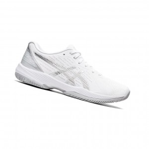 Chaussure Tennis Asics SOLUTION SWIFT FF Femme Blanche Argent | SHCY83791