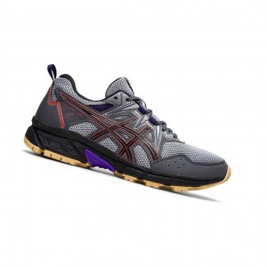 Chaussure Trail Running Asics GEL-VENTURE 8 Larges Femme Grise | APQH48251