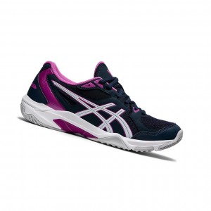 Chaussure Volley Asics GEL-ROCKET 10 Femme Bleu Blanche | OEDX46801