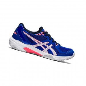 Chaussure Volley Asics GEL-ROCKET 10 Femme Bleu Blanche | LBZI47035