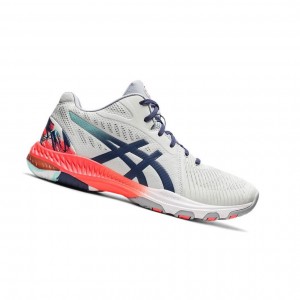 Chaussure Volley Asics NETBURNER BALLISTIC FF MT 2 Homme Grise | OMVU26304