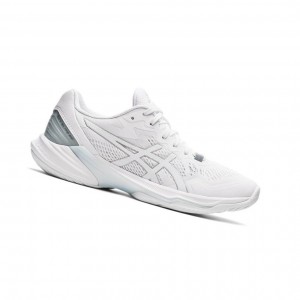 Chaussure Volley Asics SKY ELITE FF 2 Femme Blanche | QFCZ19250