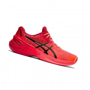Chaussure Volley Asics SKY ELITE FF Femme Rouge | RDLE95047