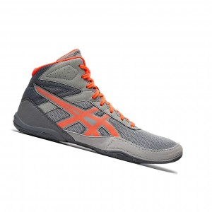 Chaussures De Lutte Asics MATFLEX 6 Homme Grise Corail | WEFV75394