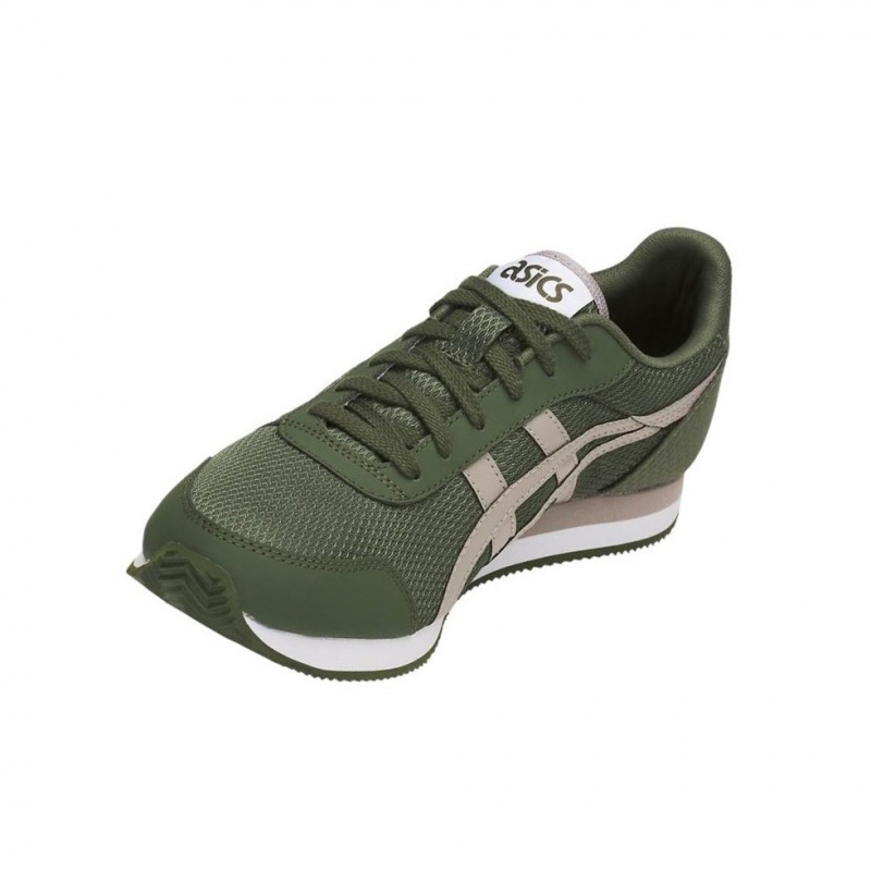 Basket Asics CURREO II Homme Vert Foncé | TRGU95841