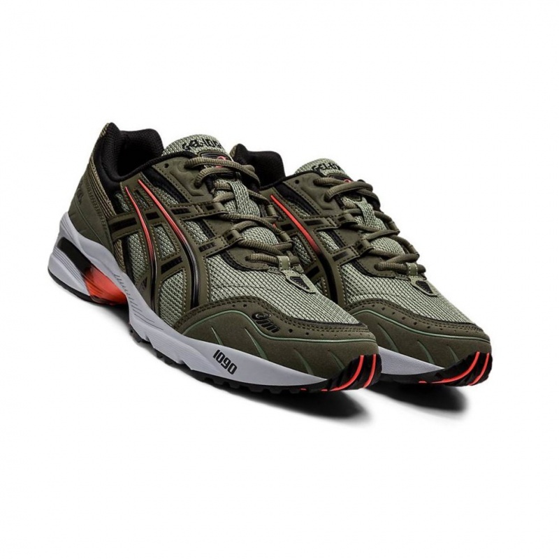 Basket Asics GEL-1090 Homme Vert Olive | ZEFO86953