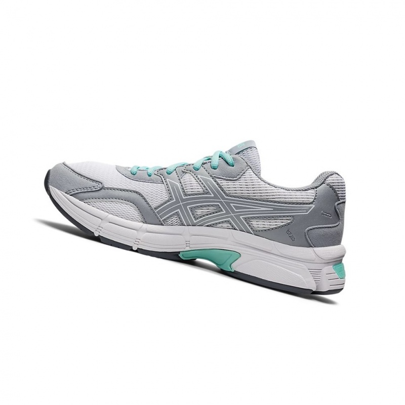 Basket Asics GEL-JOG MC Femme Blanche Grise | VJXF86091