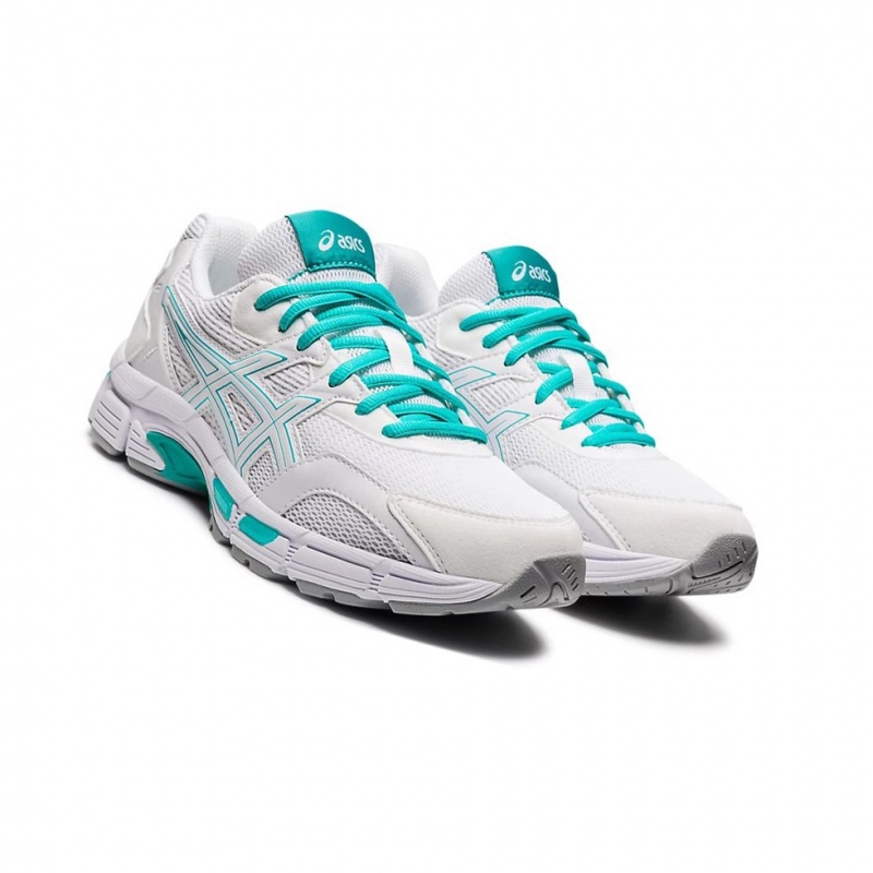 Basket Asics GEL-JOG MC Femme Blanche | LFQK15328