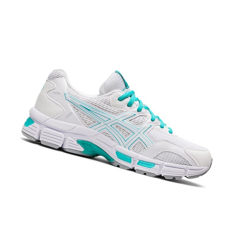 Basket Asics GEL-JOG MC Femme Blanche | LFQK15328